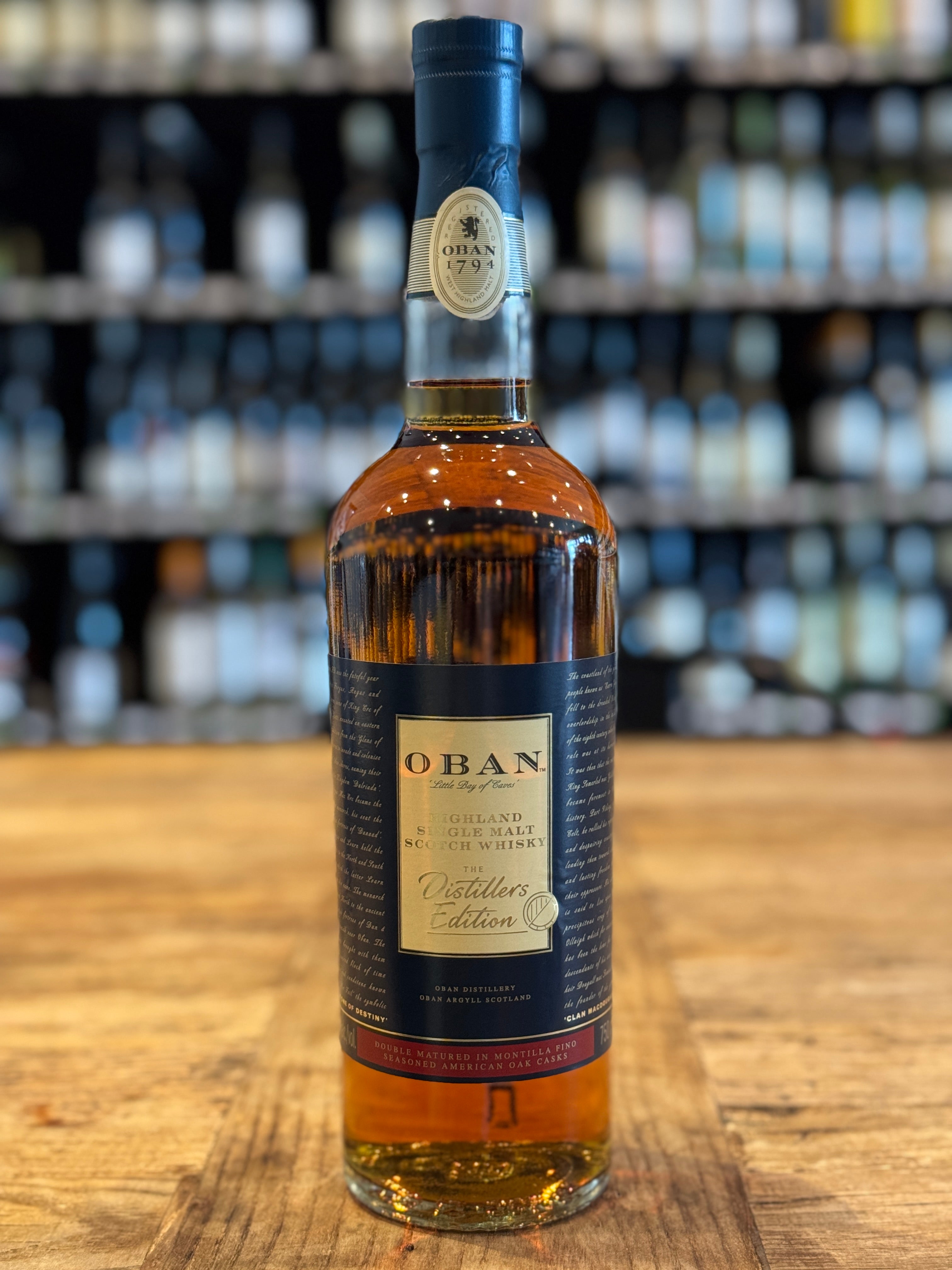 OBAN DISTILLER'S EDITION SINGLE MALT SCOTCH [750ML] | Center Wine